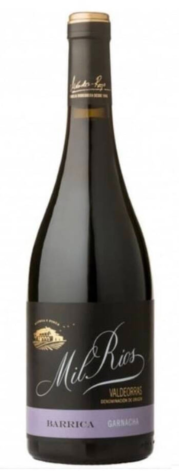 Vino Tinto Mil Rios Barrica Garnacha 750ml (Terriña (Mendez Rojo - ViniGalicia Familia Bodeguera)) - Valdeorras