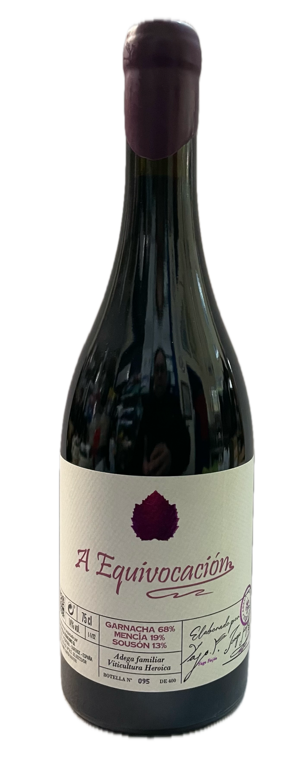 Vino Tinto A Equivocacion Barrica Garnacha - Mencia 750ml (Adega Vella) - Ribeira Sacra