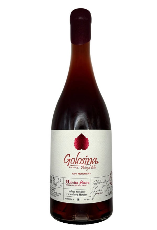 Vino Tinto Golosina Merenzao 750ml (Adega Vella) - Ribeira Sacra