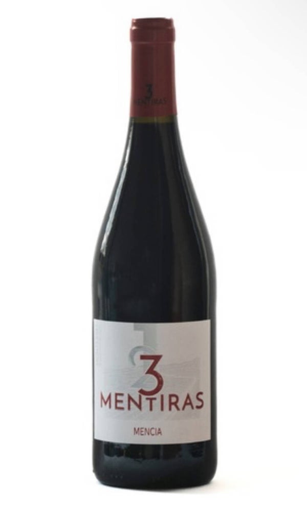 Vino Tinto 3 Mentiras Mencia 750ml (Terra de Godello) - Monterrei