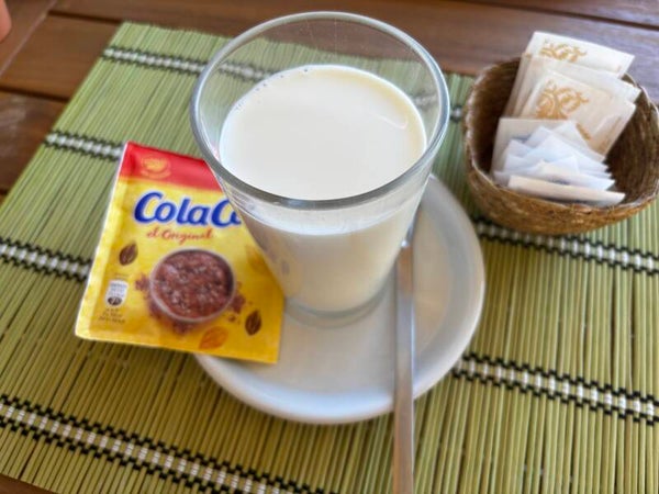 Leche con cola cao