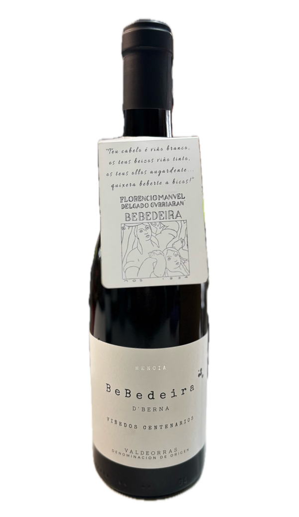 Vino Tinto Bebedeira d'Berna Mencia 750ml (Guitian y Blanco) - Valdeorras