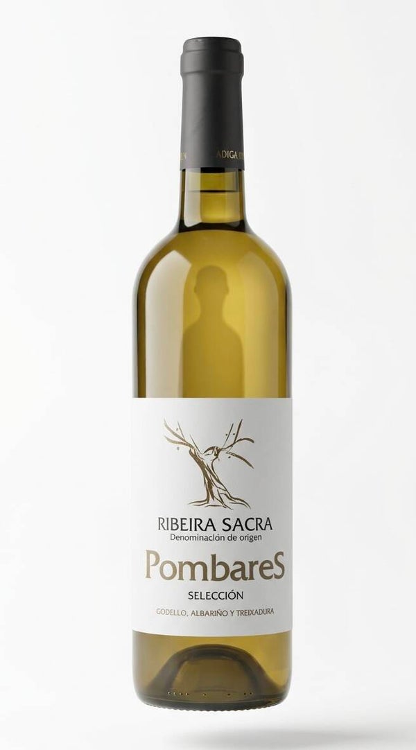 Vino Blanco Pombares Selección Godello - Albariño - Treixadura 750ml (Adega do Mollon) - Ribeira Sacra