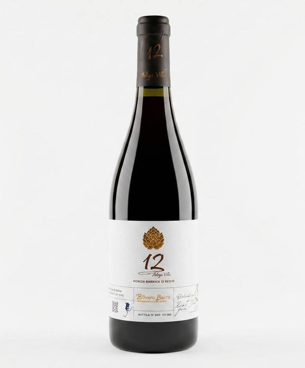 Vino Tinto 12 Barrica Mencía 750ml (Adega Vella) - Ribeira Sacra