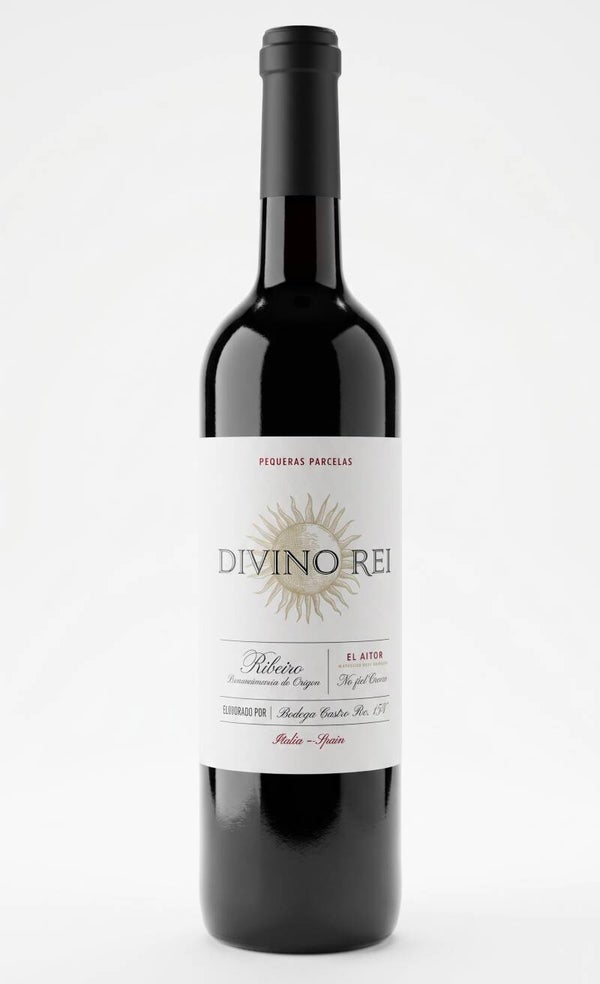 Vino Tinto Divino Rei Mencía - Caíño - Sousón 750ml (Bodegas Castro Rei)