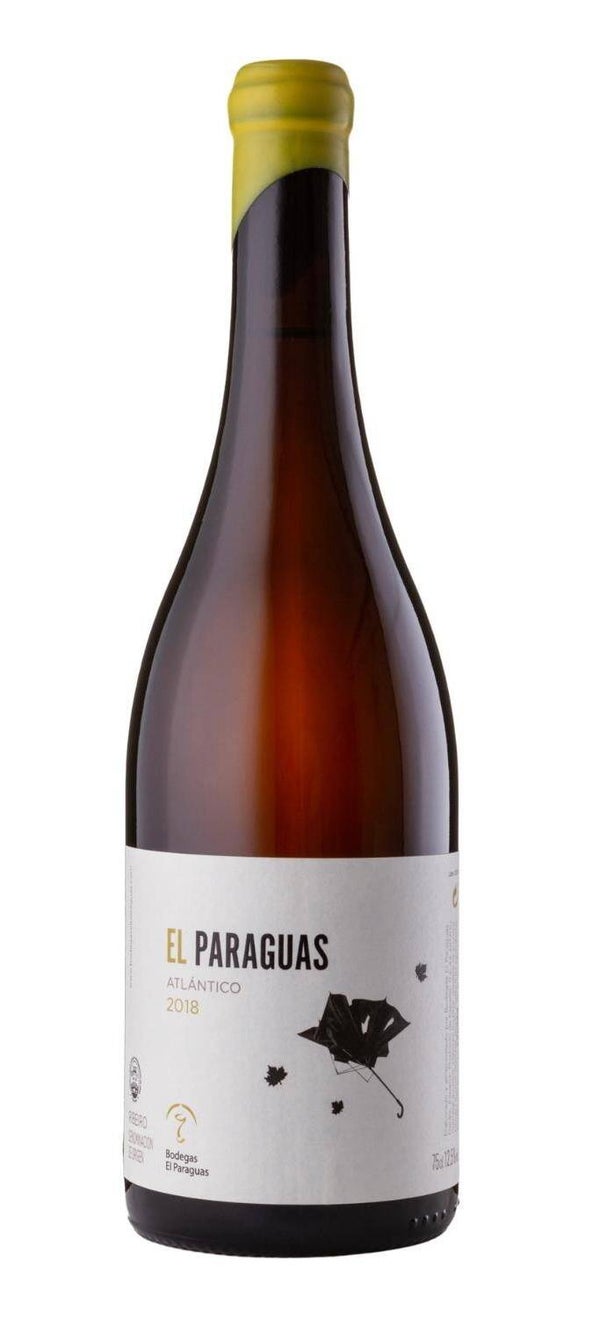Vino Blanco El Paraguas Atlántico Barrica Treixadura - Godello - Albariño 750ml (Bodega El Paraguas) - Ribeiro