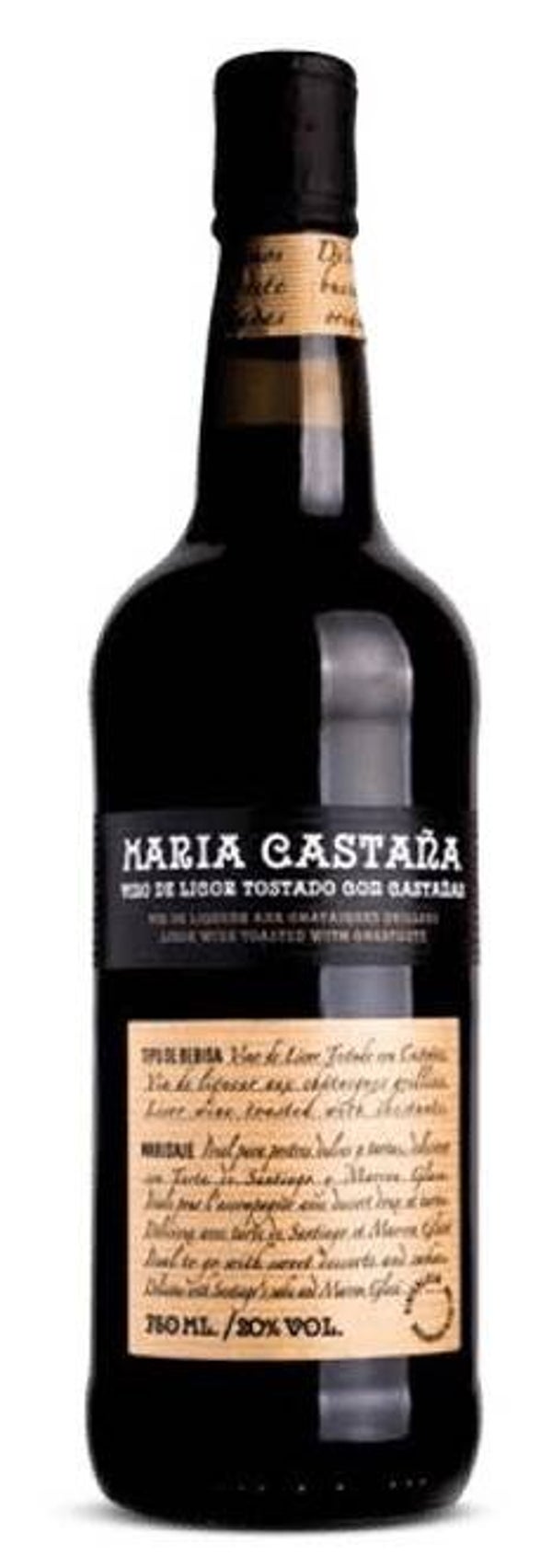 Vino de Licor Tostado con Castañas Maria Castaña 750ml (ViniGalicia Familia Bodeguera)