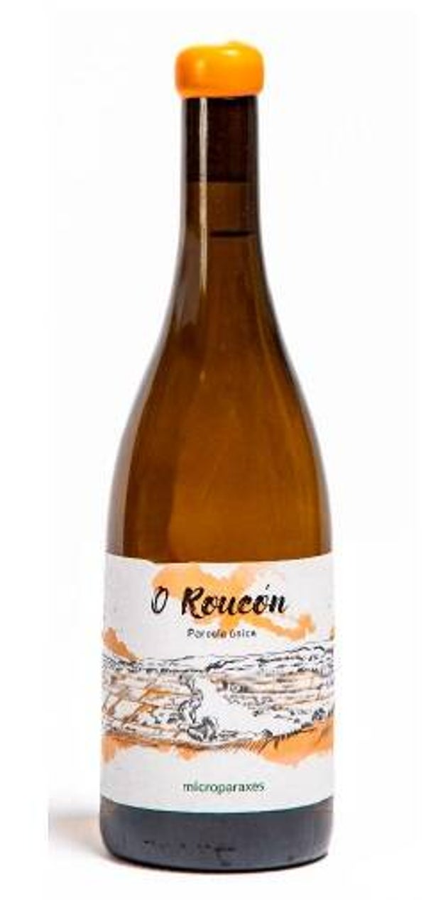 Vino Blanco O Roucón Barrica Lias Treixadura - Albariño - Godello 750ml (Hector Perez - Viñador) - Desamparado Ribeiro