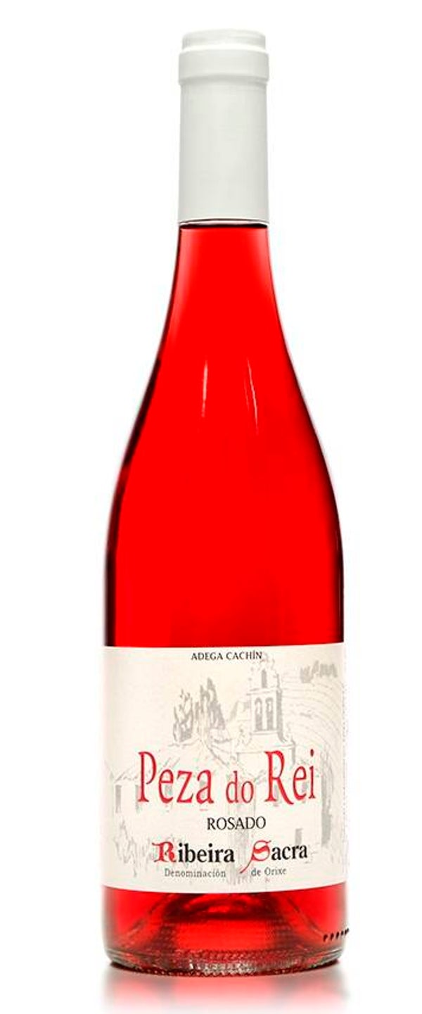 Vino Rosado Peza do Rei Mencia - Merenzao 750ml (Adega Cachin) - Ribeira Sacra