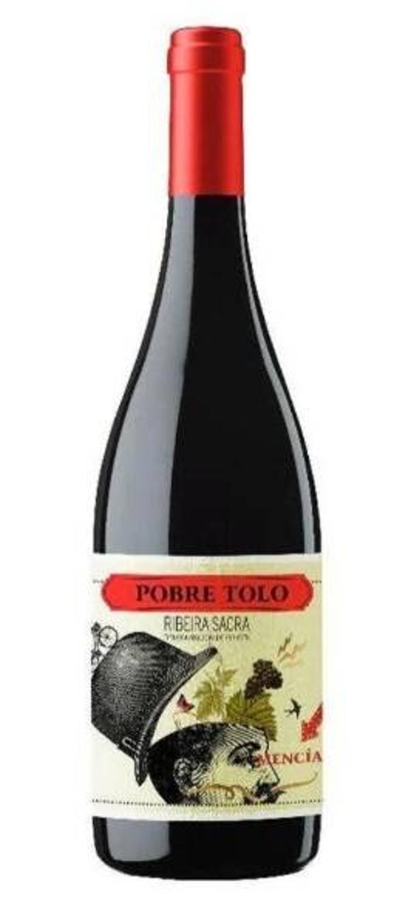 Vino Tinto Pobre Tolo Mencía 750ml (Ribada) - Ribeira Sacra