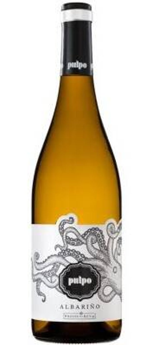 Vino Blanco Pulpo Albariño 750ml (Pagos del Rey) - Rías Baixas