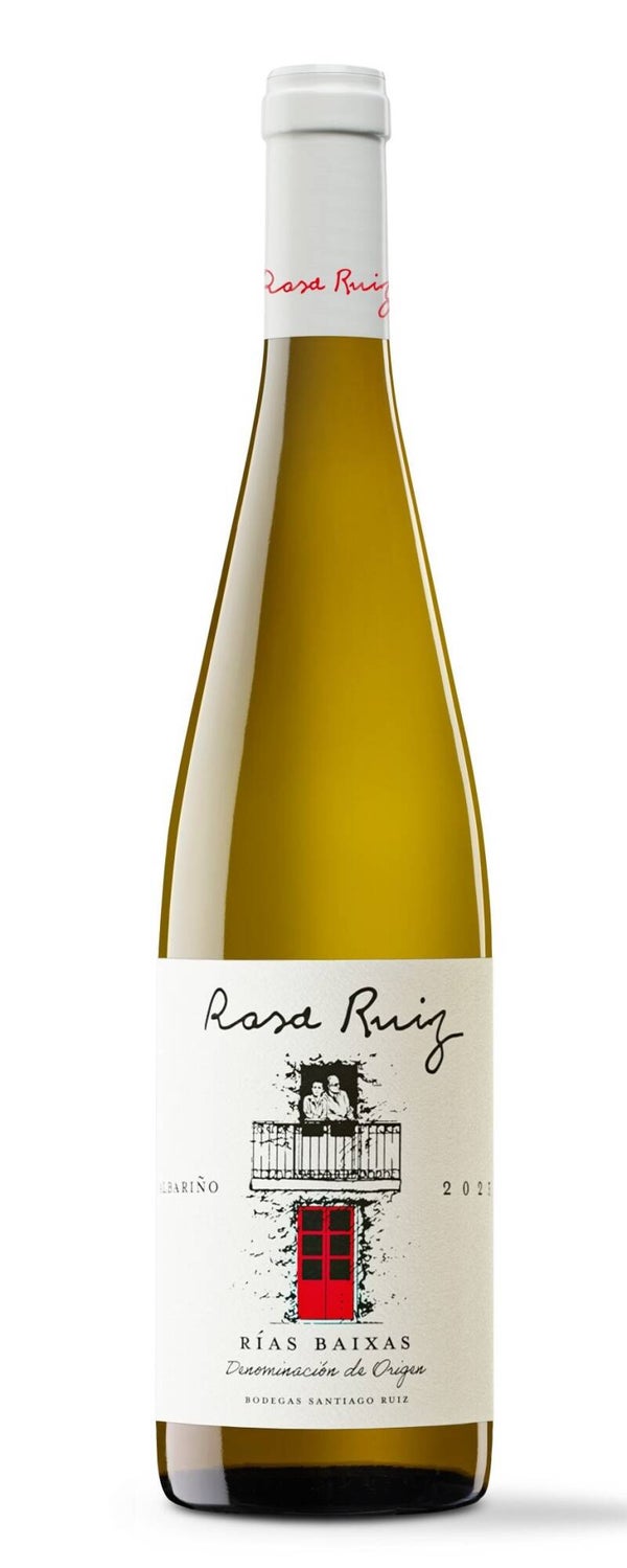 Vino Blanco Rosa Ruiz Lias Albariño 750ml (Santiago Ruiz) - Rias Baixas