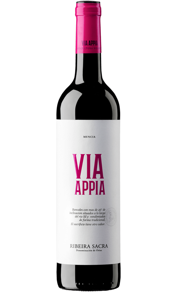 Vino Tinto Via Appia Mencia 750ml (Regina Viarum) - Ribeira Sacra