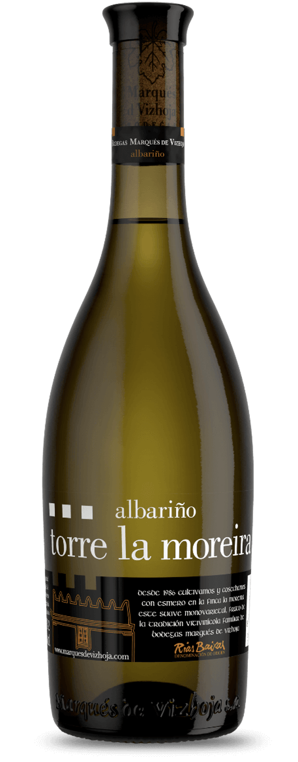 Vino Blanco Torre la Moreira Albariño 750ml (Marques de Vizhoja Bodegas) - Rias Baixas