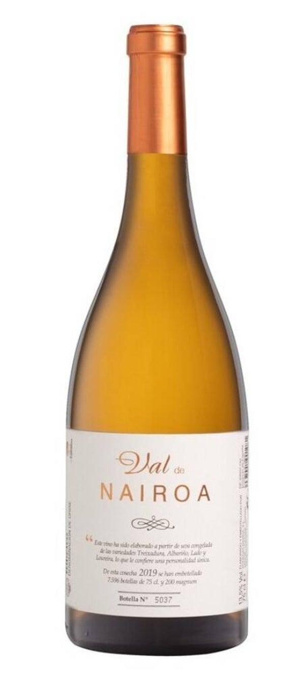Vino Blanco Val de Nairoa Lias Treixadura - Albariño - Lado - Loureira 750ml (Bodegas Nairoa) - Ribeiro