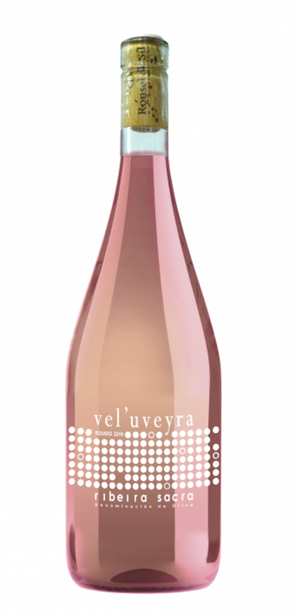 Vino Rosado Vel'uveyra Mencia - Garnacha - Mouraton 750ml (Ronsel do Sil) - Ribeira Sacra