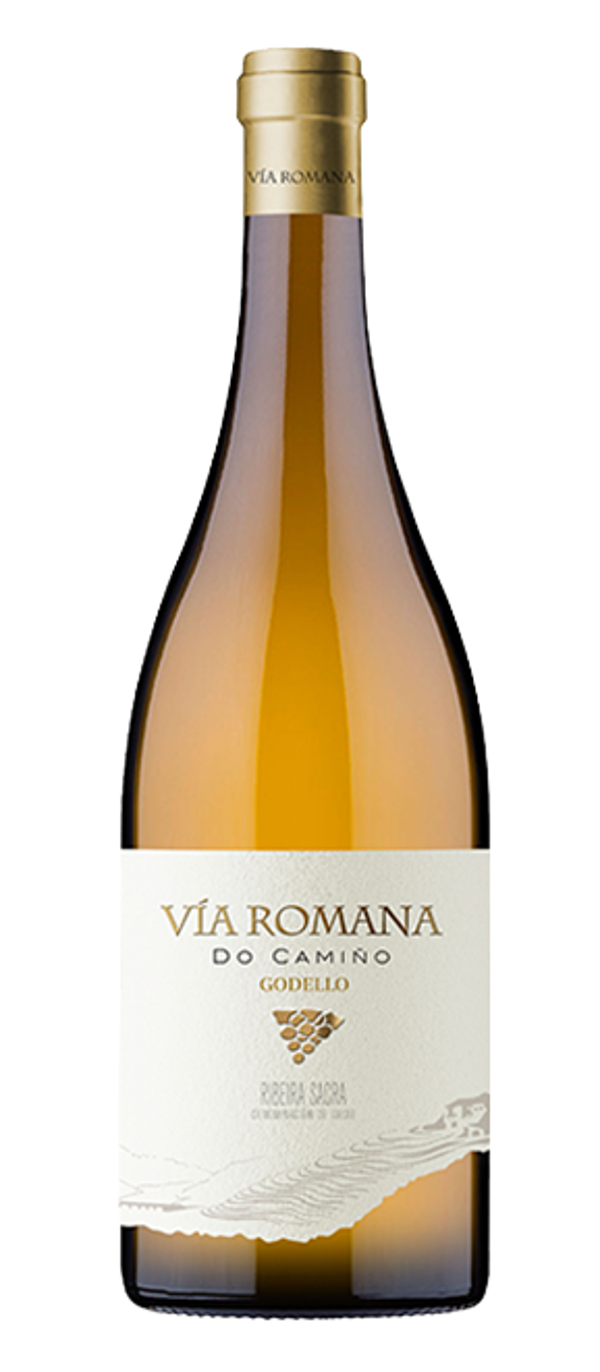 Vino Blanco Vía Romana do Camiño Lías Godello 750ml (Vía Romana (Méndez Rojo - ViniGalicia Familia Bodeguera)) - Ribeira Sacra