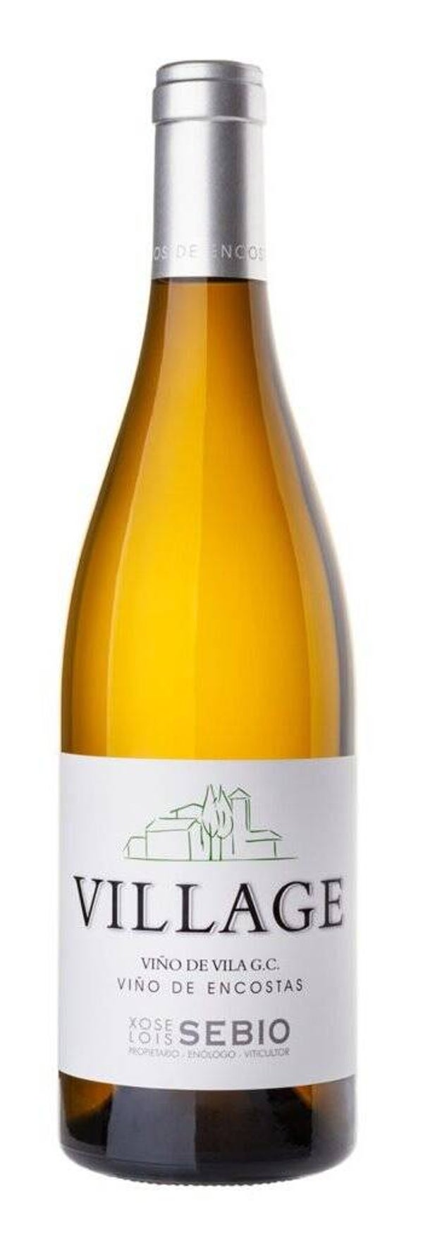 Vino Blanco Village Barrica Treixadura - Albariño - Otras 750ml (Sebio) - Desamparados Ribeiro