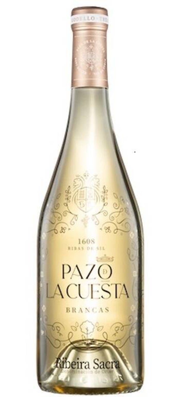 Vino Blanco Pazo de la Cuesta Brancas Lías Treixadura - Godello - Albariño - Loureira 750ml  (Pazo de la Cuesta) - Ribeira Sacra