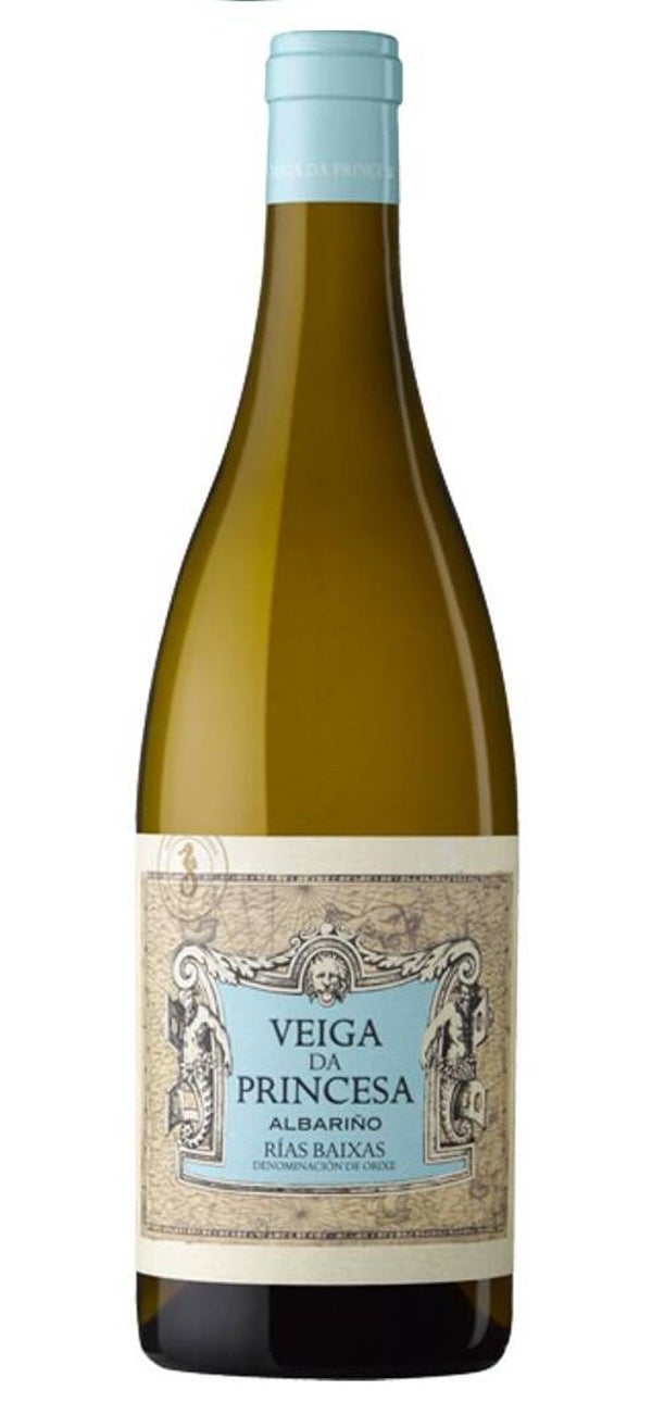Vino Blanco Veiga da Princesa Albariño 750ml (Pazo das Tapias) - Rías Baixas