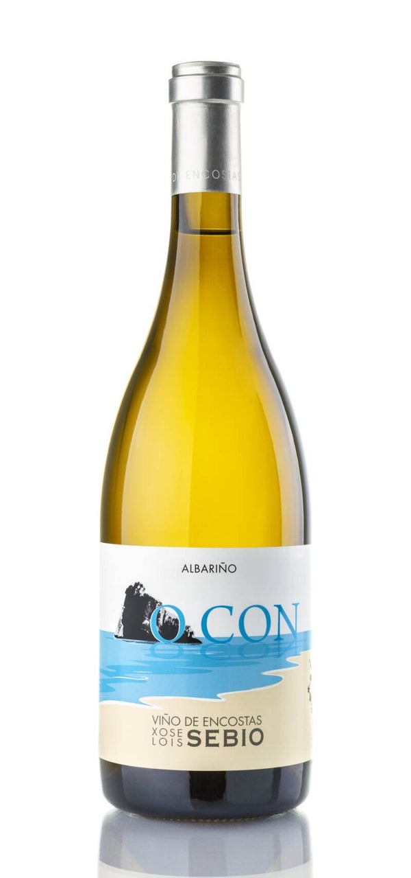 Vino Blanco O Con Barrica Albariño 750ml (Sebio) - Desamparado Rias Baixas