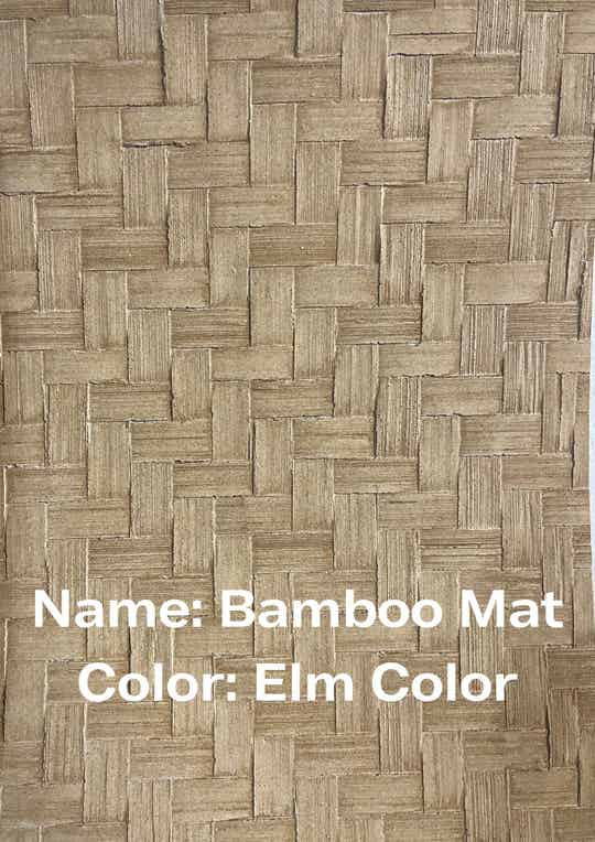 (WD) Bamboo Mat Stone