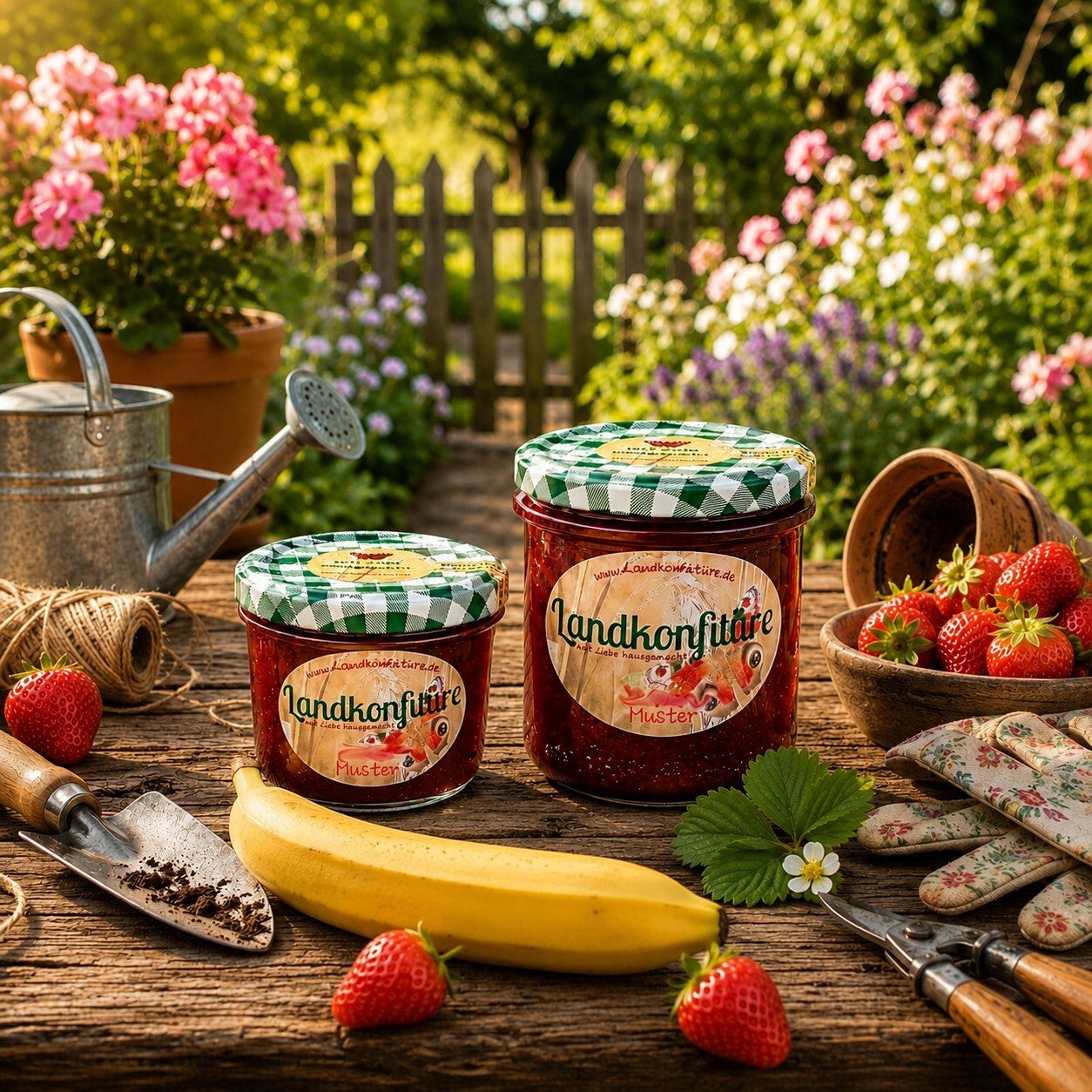 Erdbeer-Banane - Fruchtaufstrich