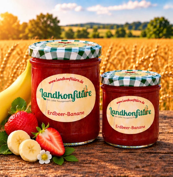 Erdbeer-Banane - Fruchtaufstrich