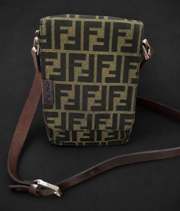 Fendi Zucca Canvas Crossbody