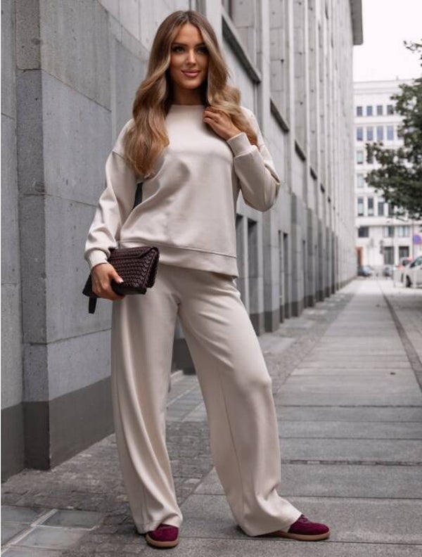 FELPA PREMIUM TRACKSET PANTALONE LARGO