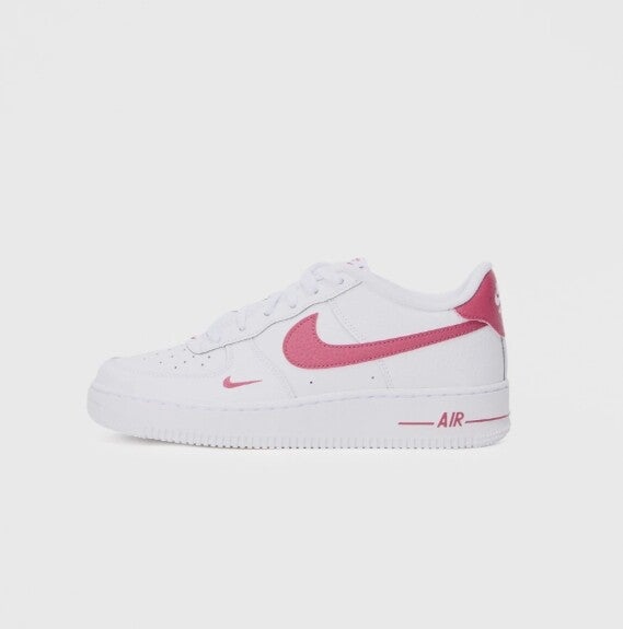 Nike Air Force 1 Ms GS White/Sweet Beet