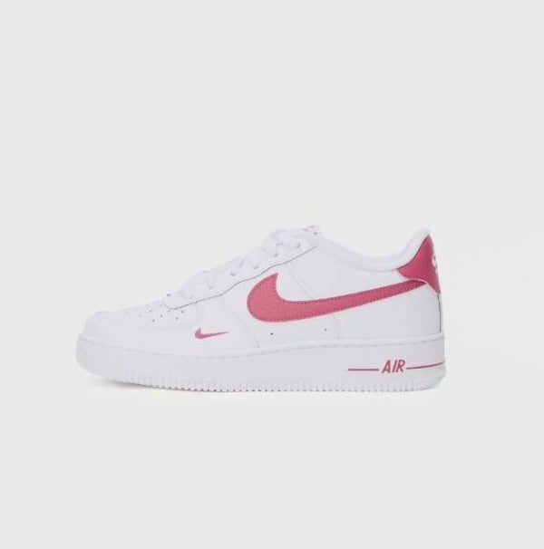Nike Air Force 1 Ms GS White/Sweet Beet