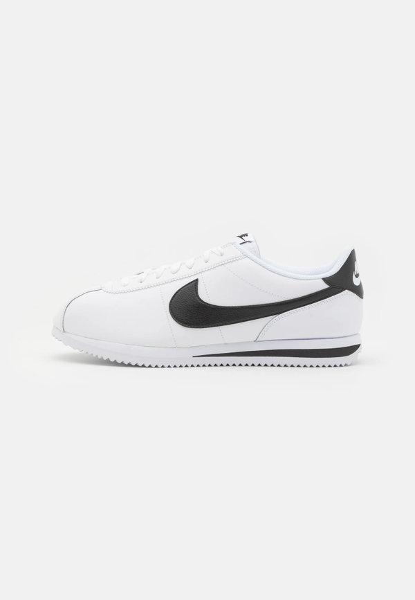 CORTEZ LEATHER - Sneakers basse - white/black