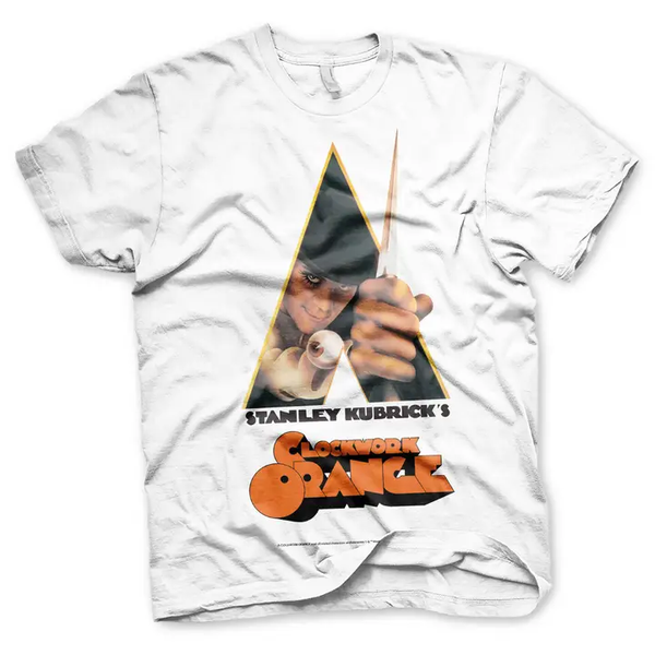 T-shirt affiche orange mécanique