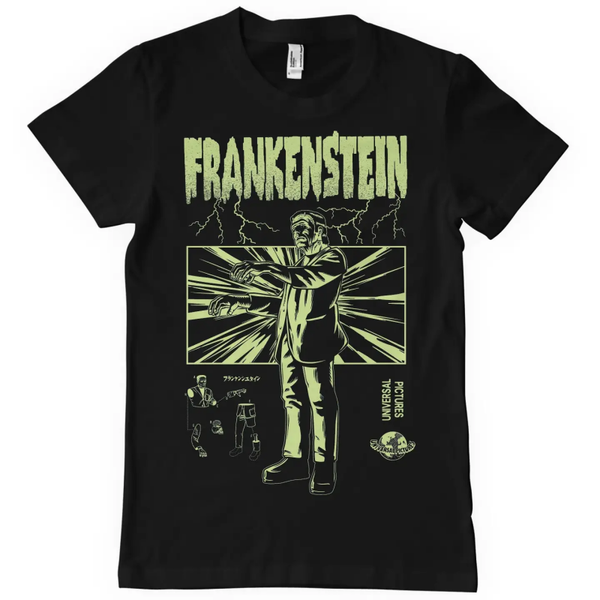 T-shirt rétro Frankenstein Universal Monsters