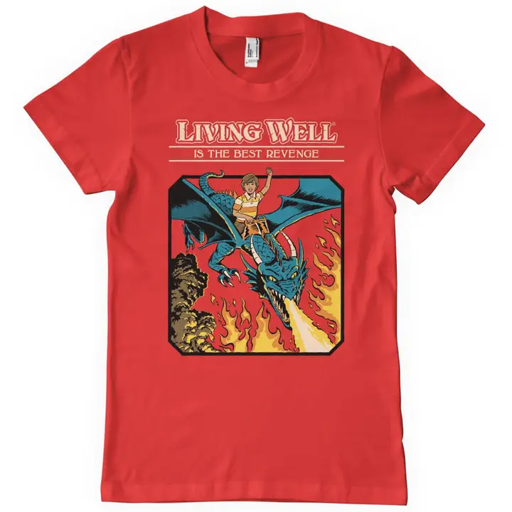 T-shirt Vivre bien est la meilleure revanche