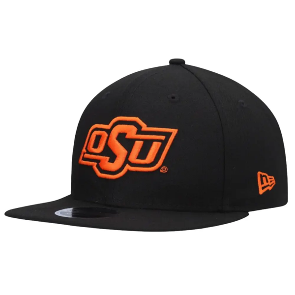 Cappellino Snapback 9fifty di New Era Oklahoma State Cowboys Nero/Arancione