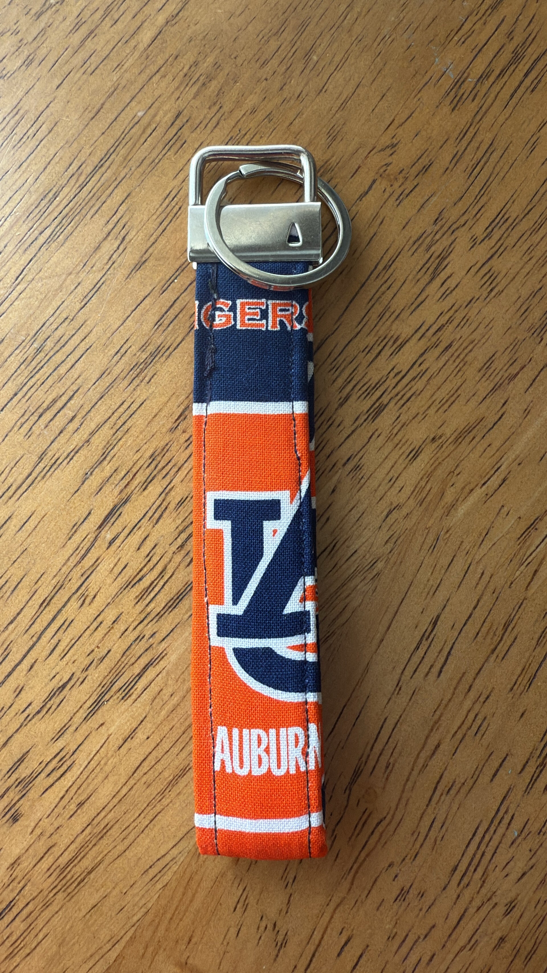 Auburn Wristlet key chain