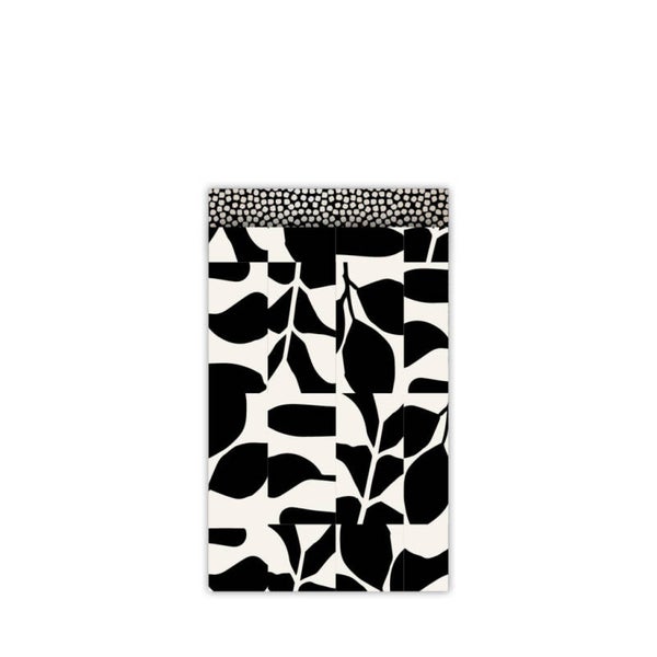 3 zakjes maat  M botanical motief