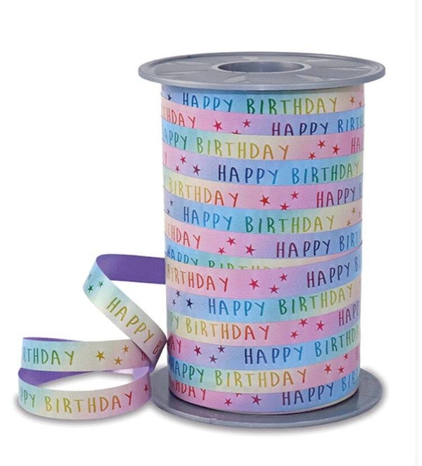 lint multicolor happy b'day