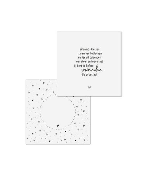 wenskaart Zoedt vriendin
