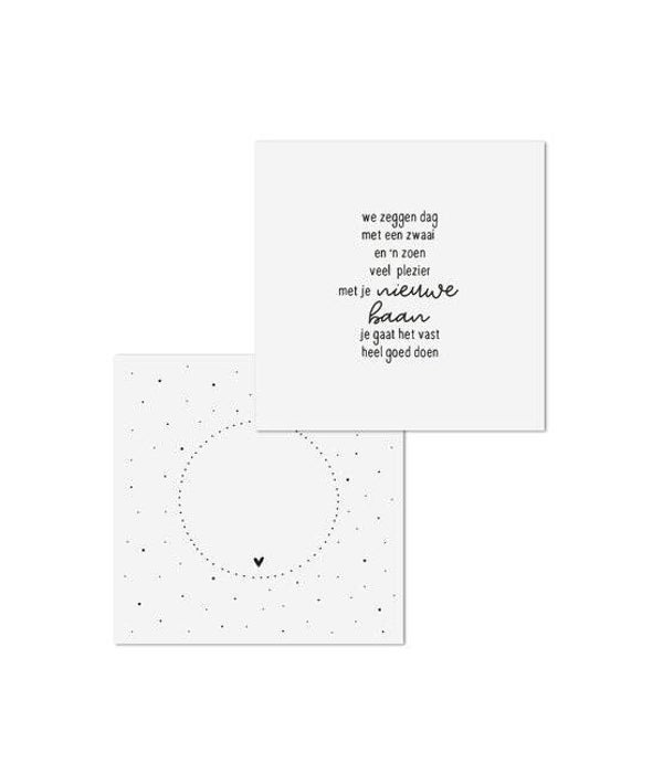 kaart Zoedt nieuwe baan