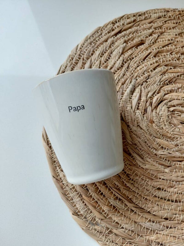 Glitter en Grime mok " papa"