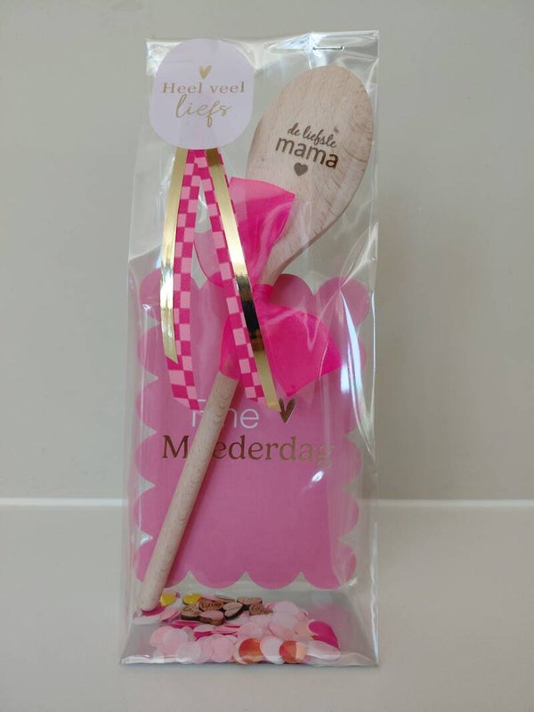 Glitter en Grime pollepel '' mama''