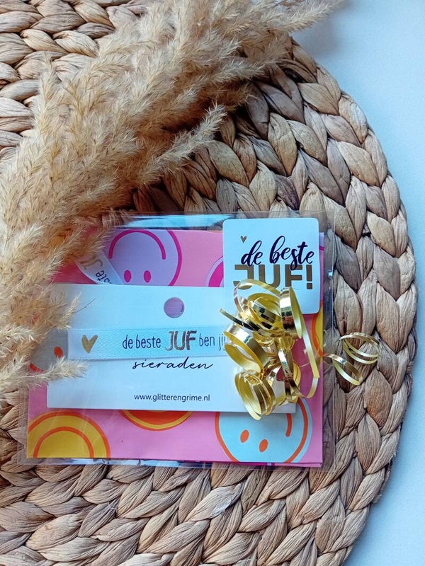 Ibiza armbandje Juf