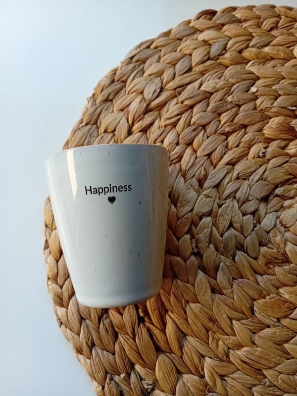 Glitter & Grime mok "Happines"