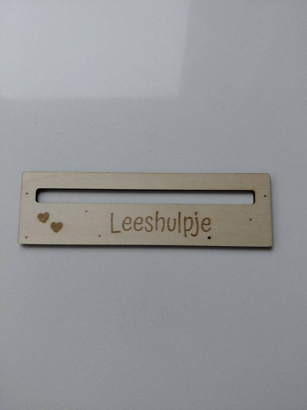 Leeshulpje hartjes