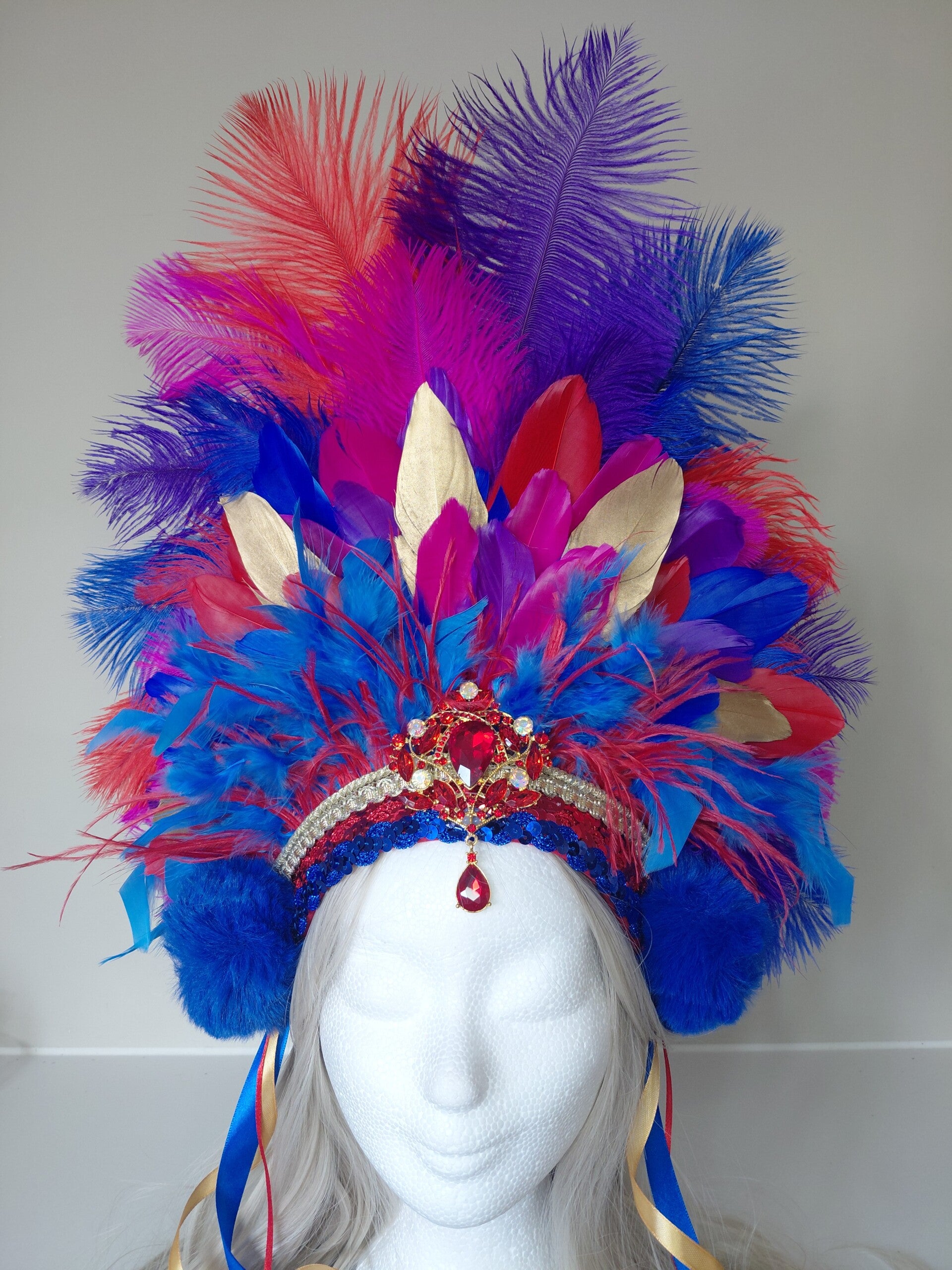 Glitter en Grime hoofdtooi Circus