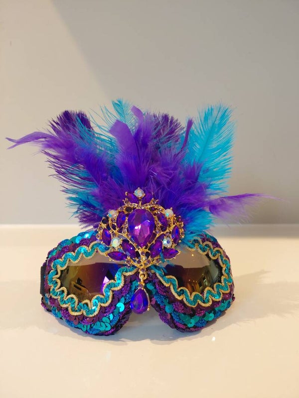 Glitter en Grime skibril "Jet pallet"