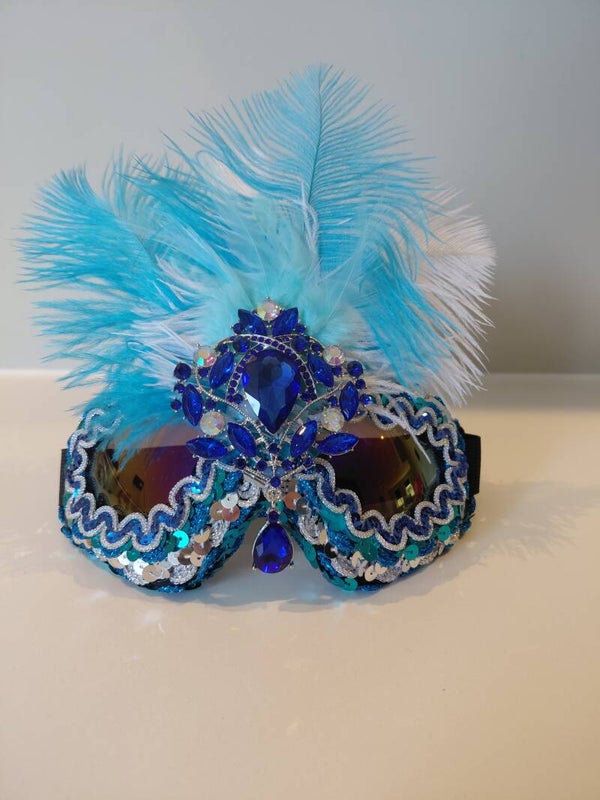 Glitter en Grime skibril "alaaf you"